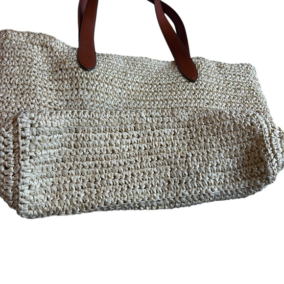 Banana Republic Woven Raffia Purse - Picture 6 of 11